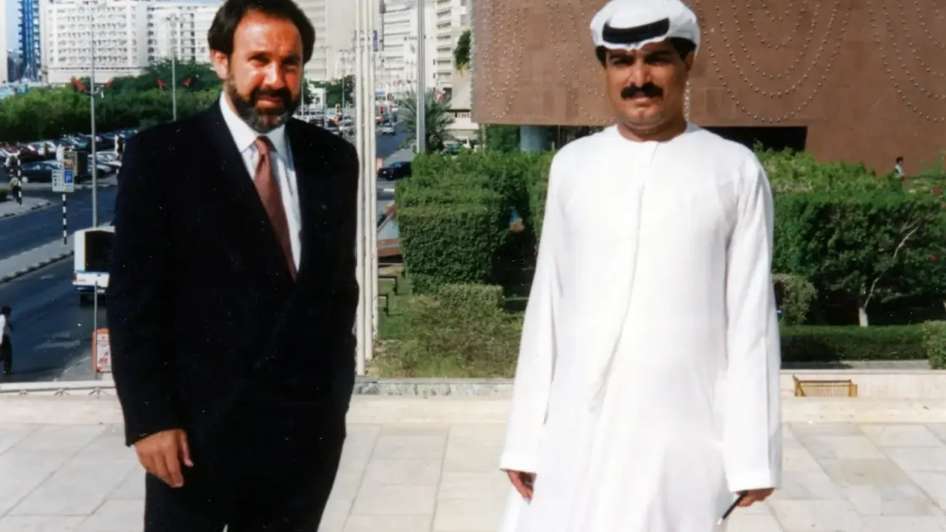 Maurice (Moe) Muise and Chairman Sultan Ahmed bin Sulayem (JAFZA) Dubai, UAE